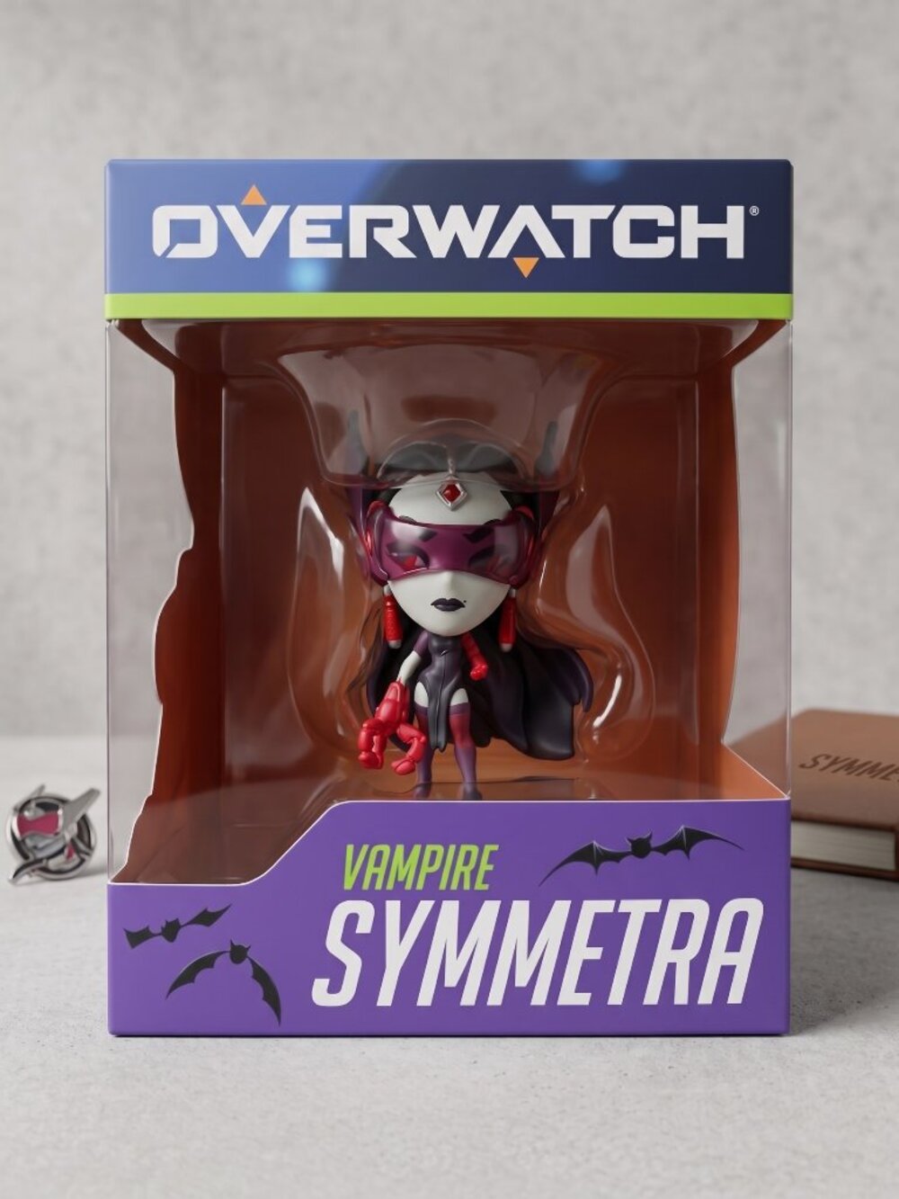 Blizzard Overwatch Cute But Deadly Halloween Terror Vampire Symmetra Figure New